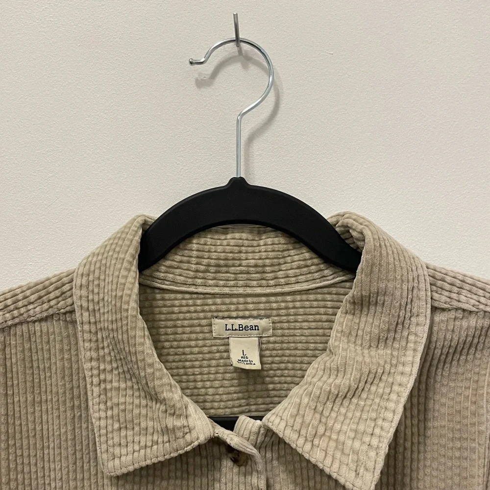 LL Bean Corduroy Shirt - Picture 2 of 6